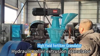 Máy tạo hạt lăn thủy lực Máy tạo hạt phân bón hỗn hợp