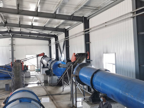 Dây chuyền sản xuất viên nén làm phân bón hữu cơ 5 tấn / giờ Chất thải chăn nuôi