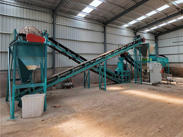 Đường dây sản xuất phân bón hữu cơ pha trộn và sấy khô với công nghệ nhấp chuột pelletizer