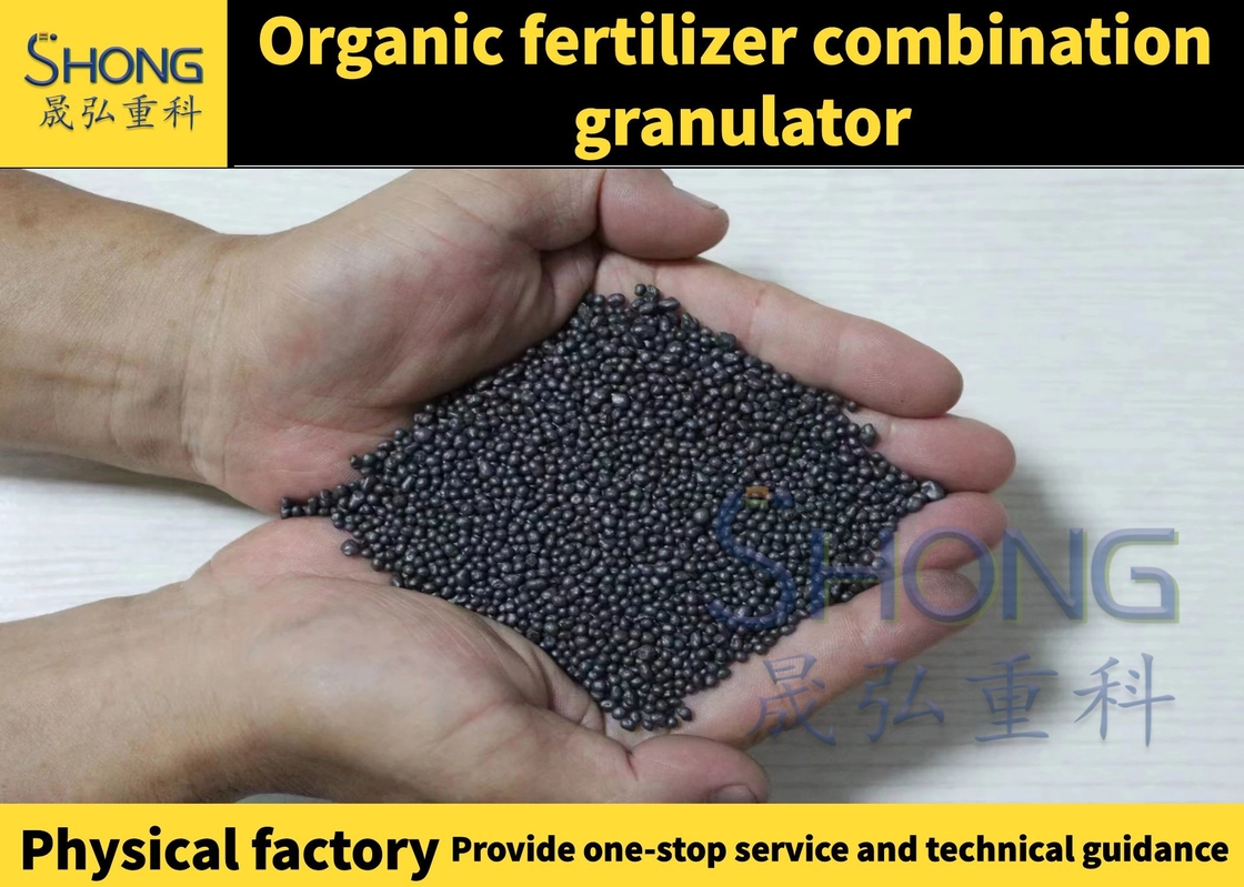 12 tháng bảo hành phân bón hữu cơ Granulator với và 95% pellets hình thành hiếm
