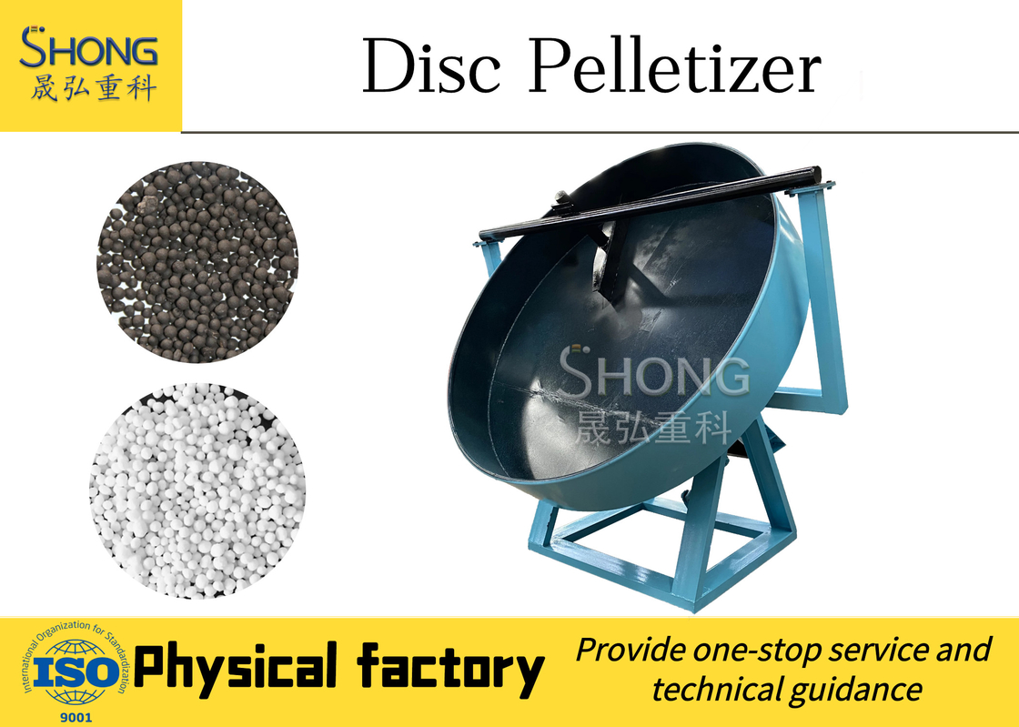 Cấu trúc lớn và dây đai linh hoạt lái xe cho tuổi thọ lâu hơn của Granulator phân bón hợp chất