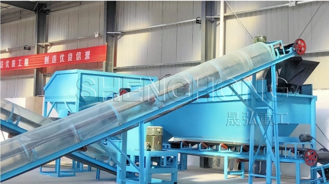 Đường dây sản xuất phân bón hữu cơ pha trộn và sấy khô với công nghệ nhấp chuột pelletizer