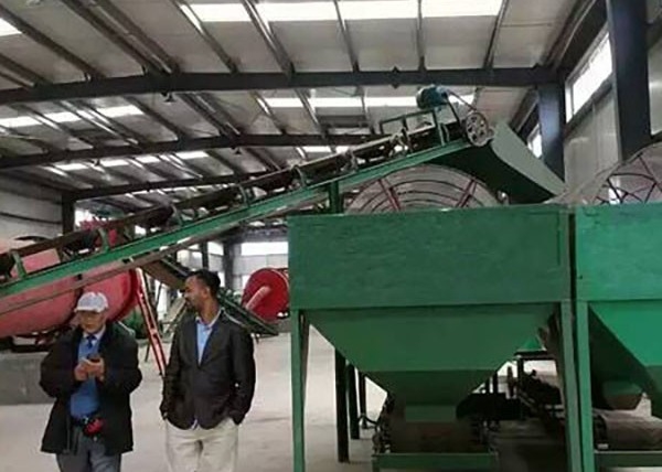 Dòng sản xuất phân bón hữu cơ Pellet cho chim bồ câu