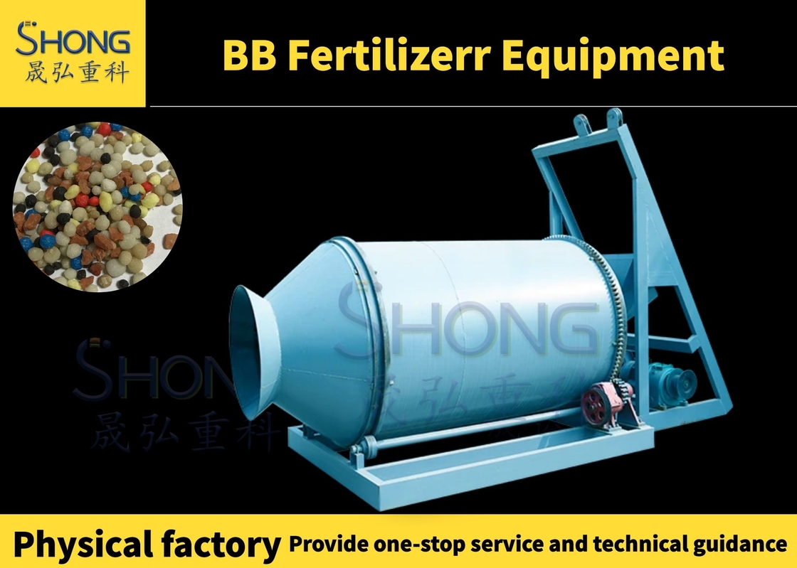 Đường dây sản xuất phân bón BB tùy chỉnh 1-10t / h cho sản xuất phân bón