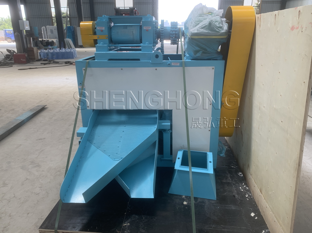 Máy xăng trục gấp đôi hiệu quả cao cho sản xuất phân bón hợp chất khô Công nghệ xăng không có chất kết dính