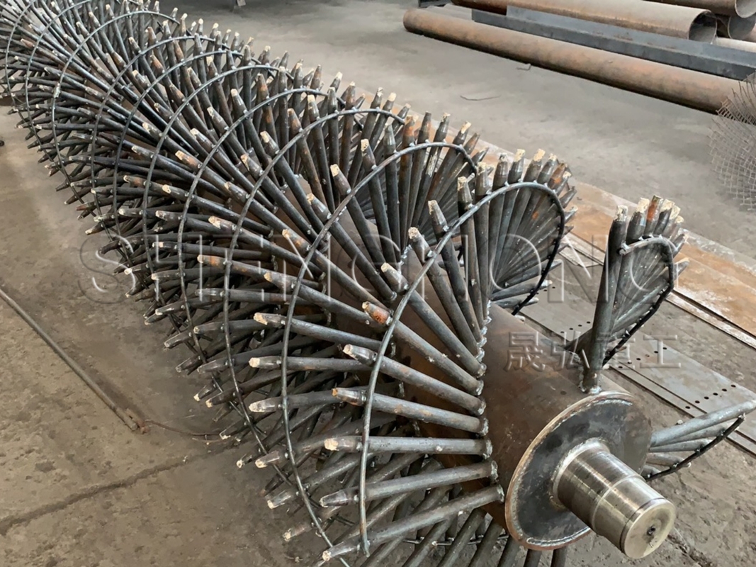 Ủ phân hữu cơ Máy tạo hạt phân gà Phân chuồng Điện áp 380V
