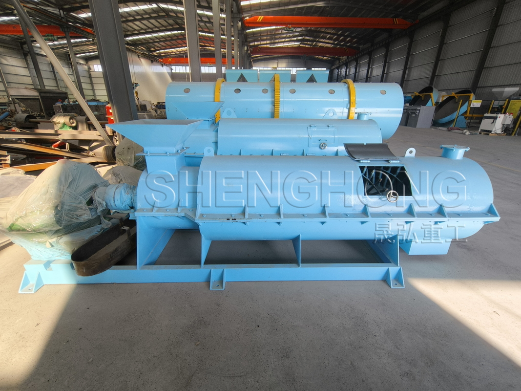 380v phân bón hữu cơ Granulator phân bón hạt máy 2t / h với hình dạng tròn