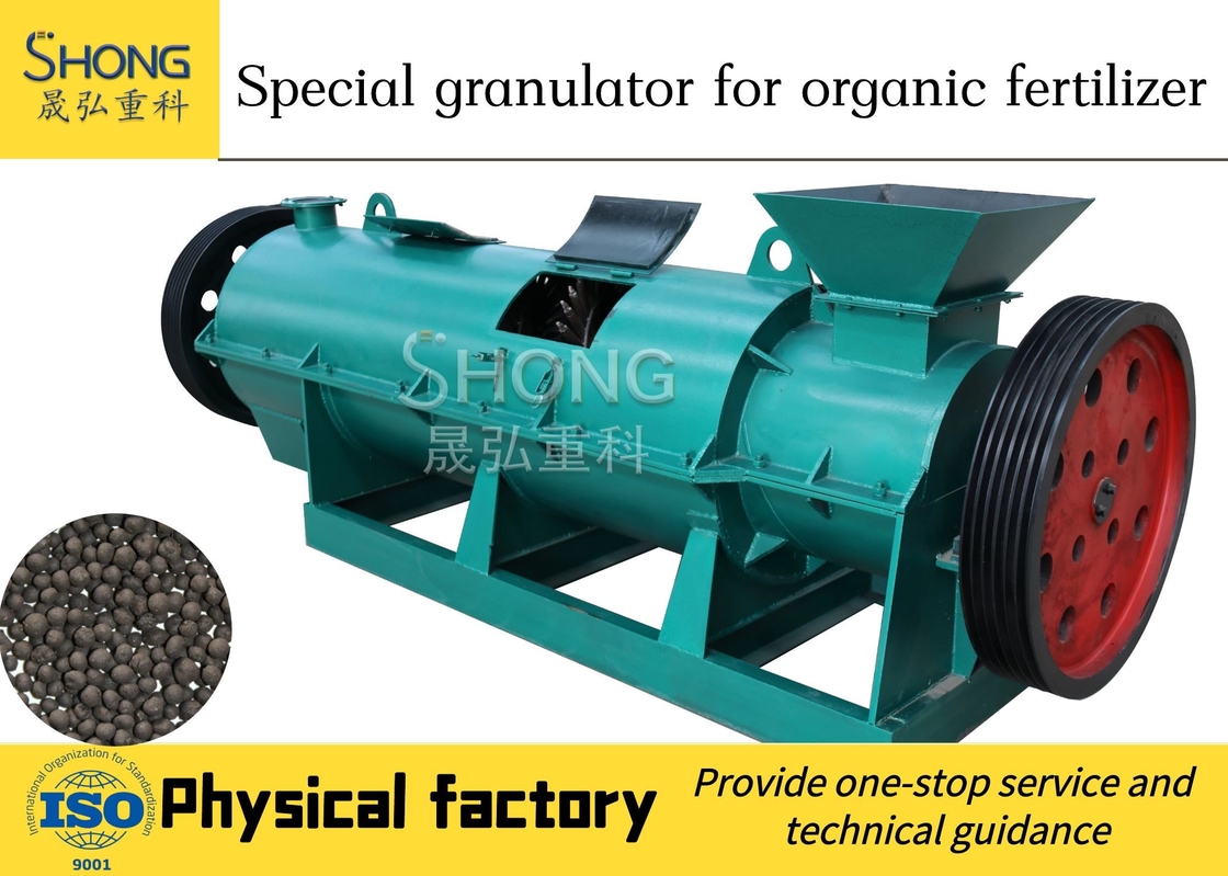phân bón gia cầm phân bón phân bón Granulator Công suất tùy chỉnh Hiệu quả cao cho phân bón hữu cơ