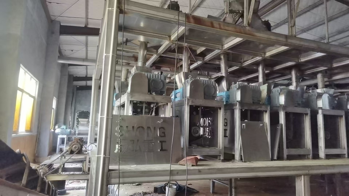 Dây chuyền sản xuất phân bón NPK tiên tiến, vận hành dễ dàng, thiết kế hình bầu dục, hàm lượng dinh dưỡng tổng số ≥90% cho sự phát triển cây trồng tối ưu