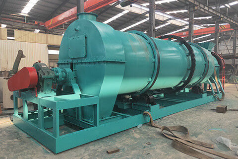 Máy Granulator phân bón hữu cơ bằng thép cacbon 8T / H cho chất thải động vật
