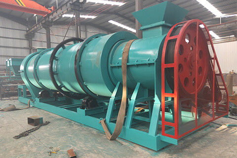 8 t / h phân bón hữu cơ Granulator Máy làm phân bón 60,5kw 10mm