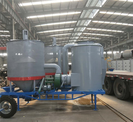 Máy sấy hạt ngô lúa mì Máy tuần hoàn di động Thép carbon