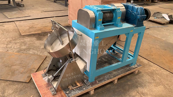 1-2t / h Capacity Double Roller Granulator Bảo trì dễ dàng để hoạt động trơn tru