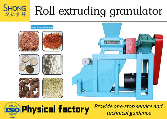 Máy Granulator phân bón loại khô Extrusion Granulator với Thép Carbon Xây dựng cho phân bón hóa học
