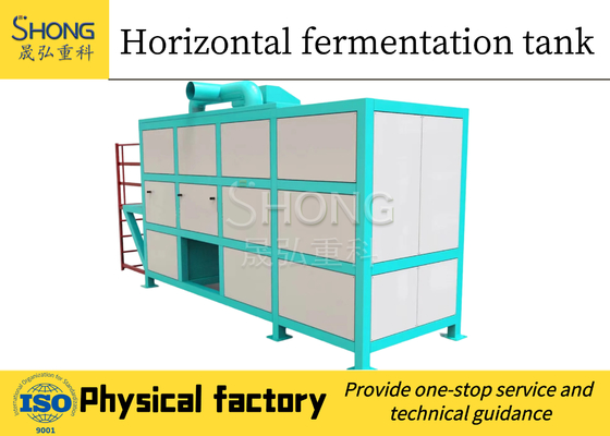 Phân bón hữu cơ Phân gà Bể lên men Dây chuyền sản xuất phân hữu cơ nấm
