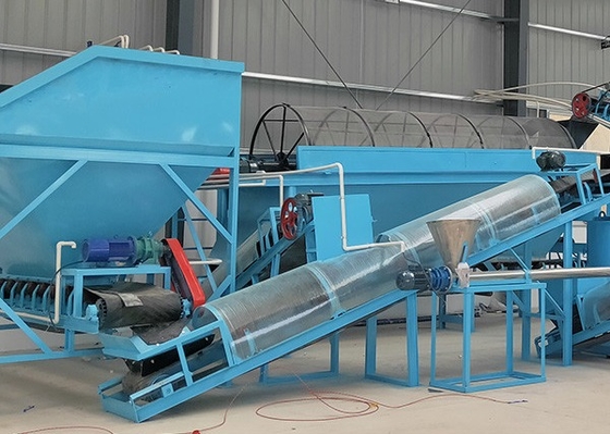 Dòng sản xuất phân bón hữu cơ Phương pháp hạt ướt và phụ tùng phụ tùng Trộn răng để hiệu suất tối ưu