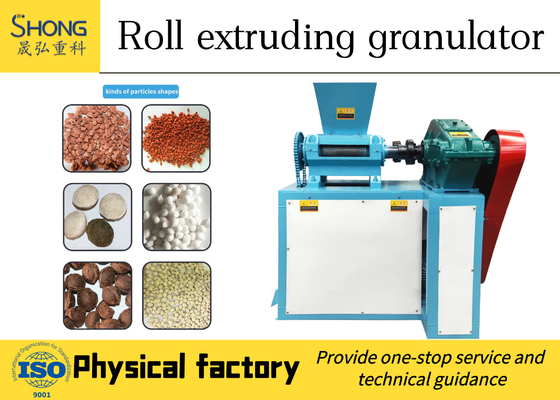 Tùy chỉnh 186 * 300mm Roller Size Roller Press Granulator cho sản xuất phân bón của bạn