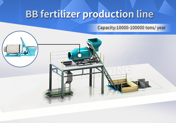 Máy trộn trống chính xác cao loại Granulator để trộn và hiệu quả