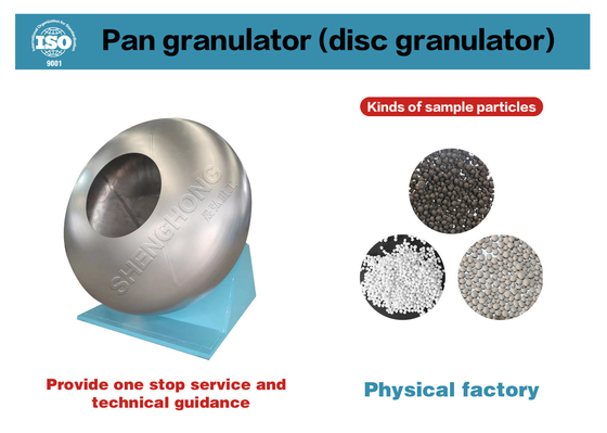 Máy tạo hạt phân bón Wormcast / Máy làm viên phân chuồng với độ dốc có thể điều chỉnh