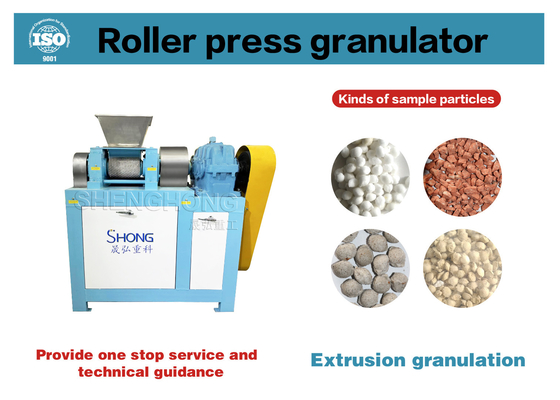 2% -5% ẩm máy nén cuộn Granulator cho Npk hợp chất phân bón sản xuất dây chuyền thiết bị