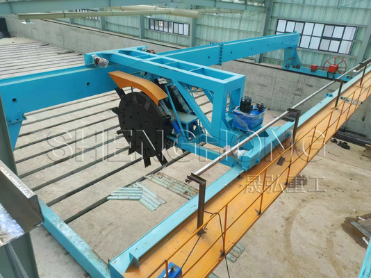 Fermentation Compost Turner Dễ lắp đặt Máy xoay roulette cho phân bón