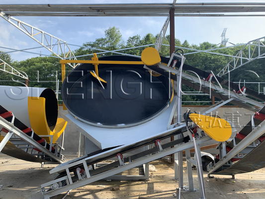 Dòng sản xuất phân bón hữu cơ cho phân bò 3000-5000t/năm