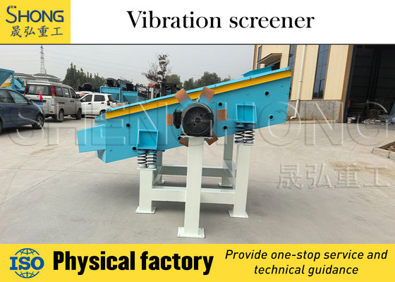 Thiết bị sàng rung công suất lớn với sản lượng 1-10 tấn/giờ và bảo hành 12 tháng để phân loại vật liệu hiệu quả