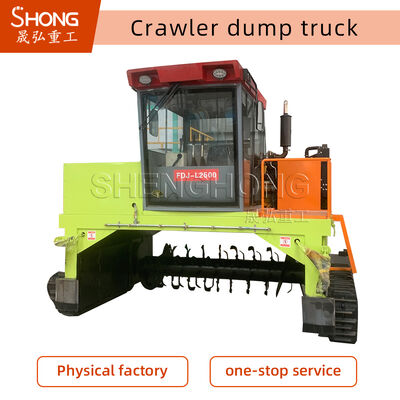 Thiết bị phân bón lên men 3100KG với kích thước 3500*2650*2800mm và động cơ nâng 54-80kw để phân bón hiệu quả