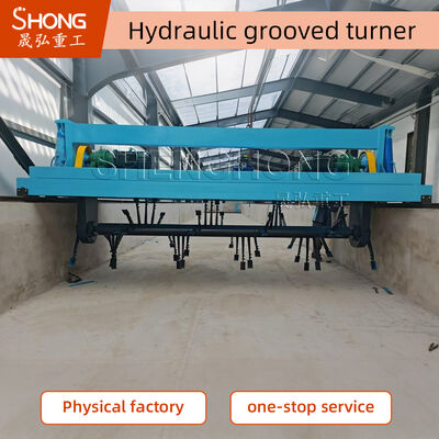 Máy lật rãnh thủy lực tự động với răng cào bền - Ổn định & Hiệu quả