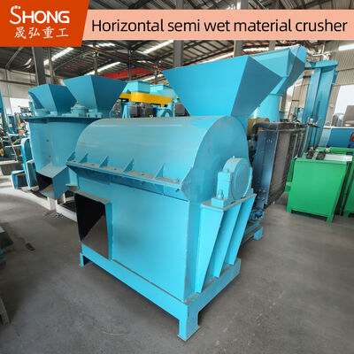 Máy nghiền phân hữu cơ công suất 7.5 kW với hiệu suất nghiền cao cho vật liệu độ ẩm cao