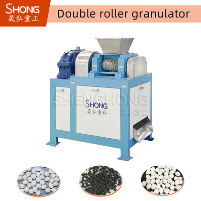 Máy ép hỗn hợp phân bón con lăn với hình dạng vật liệu