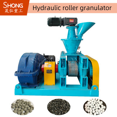 Carbon Steel Hydraulic Roller Extrusion Granulator cho hạt phân bón 2-6mm với bảo hành 12 tháng