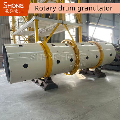 1-3T/H NPK Rotary Drum Granulator cho sản xuất phân bón hỗn hợp