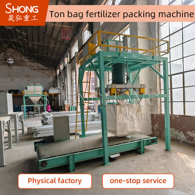 15 Máy đóng gói phân bón tự động TPH với các bộ phận tiếp xúc bằng thép không gỉ cho hạt và bột