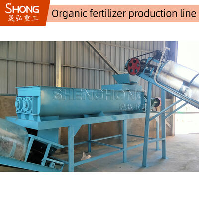 10TPH dây chuyền sản xuất phân bón hữu cơ cho nhà kho Granulator phân bón hữu cơ