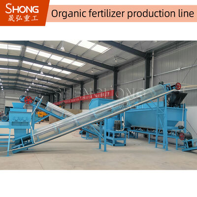 Đường dây sản xuất phân bón hữu cơ ổn định với hệ thống kiểm soát thông minh và bảo vệ môi trường