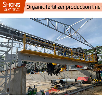 Đường dây sản xuất phân bón hữu cơ 1t/h