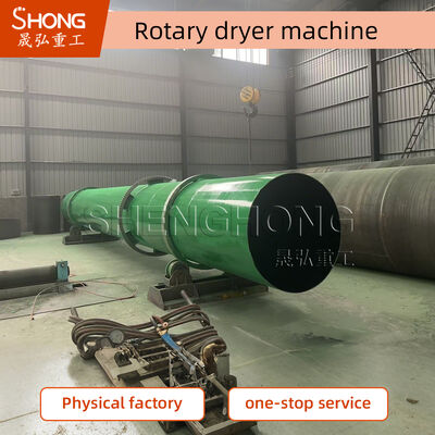 Máy sấy trống xoay với dung lượng 1-50t / h với 2-5 khuynh hướng cho ngành công nghiệp hóa học làm bằng thép carbon / thép không gỉ