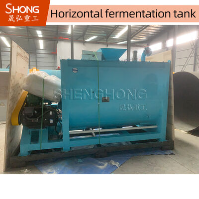 Thùng lên men phân bón hữu cơ 3-5CBM Capacity 4710*1700*2500mm Dimensions for 8-10 Hours High-Temperature Fermentation