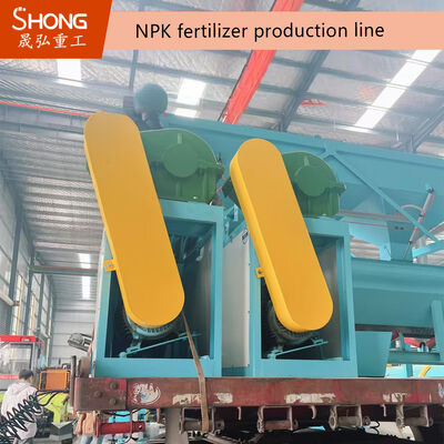 22kw Double Roller Granulator cho Granulation Dry Granulation trong dây chuyền sản xuất phân bón hợp chất