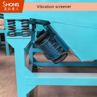 Máy sàng rung điều chỉnh biên độ và tần số, bảo hành 12 tháng, chứng nhận ISO9001 cho sàng phân bón hiệu quả