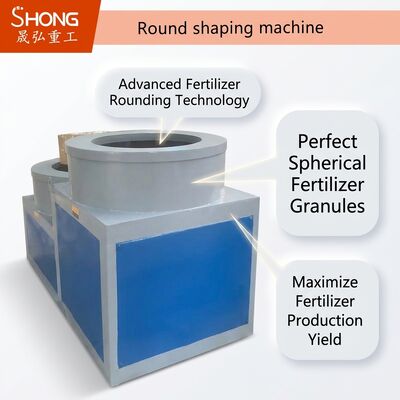 Máy đánh bóng và làm tròn hạt phân bón cho hình cầu hoàn hảo, năng suất cao và hoạt động liên tục