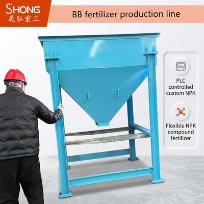 Đường dây sản xuất phân bón BB tự động với điều khiển PLC cho phân bón NPK hợp chất tùy chỉnh lên đến 30 tấn mỗi giờ