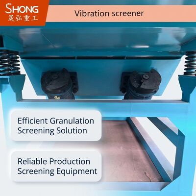 1000 Tph 380v Vibratory Screener cho hạt và sàng lọc phân bón hữu cơ