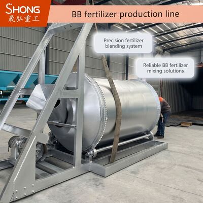 Máy trộn phân bón BB tùy chỉnh với hoạt động tự động và hiệu suất cao cho dây chuyền sản xuất phân bón BB