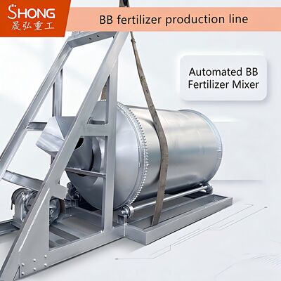 Đường dây sản xuất phân bón BB 15-30KW với kích thước hạt 3-5mm và công suất 1-20t/h để trộn phân bón hiệu quả