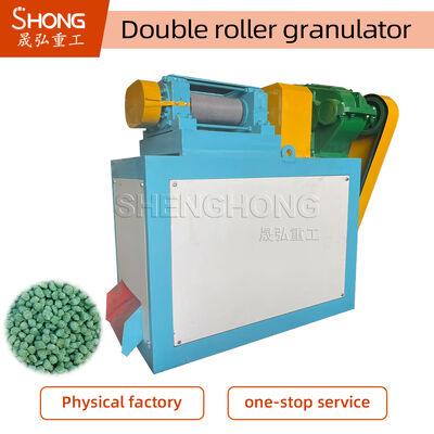 Máy tạo hạt phân bón hợp chất đường kính cánh quạt 1,6m cho hình dạng hạt dẹt với mức tiêu thụ điện năng 18,5KW