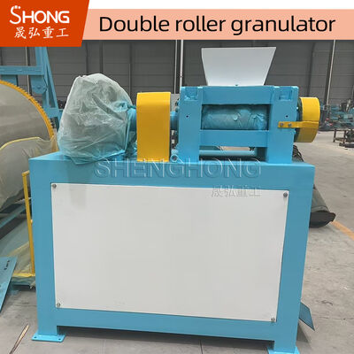Granulator cuộn hai cuộn với công suất 1,5-2,5 t/h và tỷ lệ hình thành quả bóng 85% cho sản xuất phân bón hợp chất thép cacbon