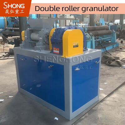 Máy nén granulator có kích thước lăn 186 * 300mm tùy chỉnh với độ ẩm 2% -5% và công suất 18,5KW cho sản xuất phân bón