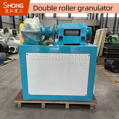 Ammonium sulphate Double Roller Granulator - Thép carbon, Capacity 1-4 t/h, Granulation ở nhiệt độ phòng